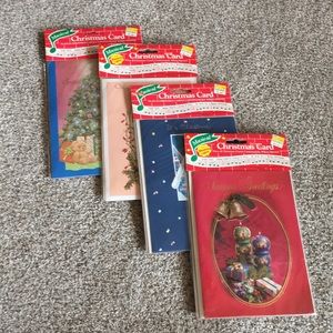 Vintage Musical Christmas Cards ( 4 )